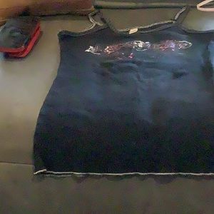 Tank shirt reads Lady rider